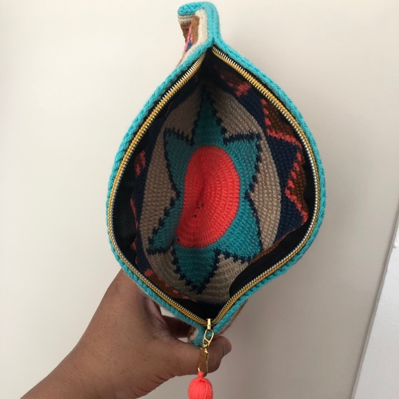 Makeup bags - Handmade bags- half moon clutch bags/💄💋 - Picture 5 of 7